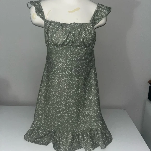 Dresses | Originality Sage Green Summer Dress | Poshmark